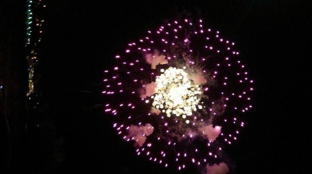 Fireworks Show on the Charlotte Amalie Harbor. (Photo courtesy of George Silcott II).